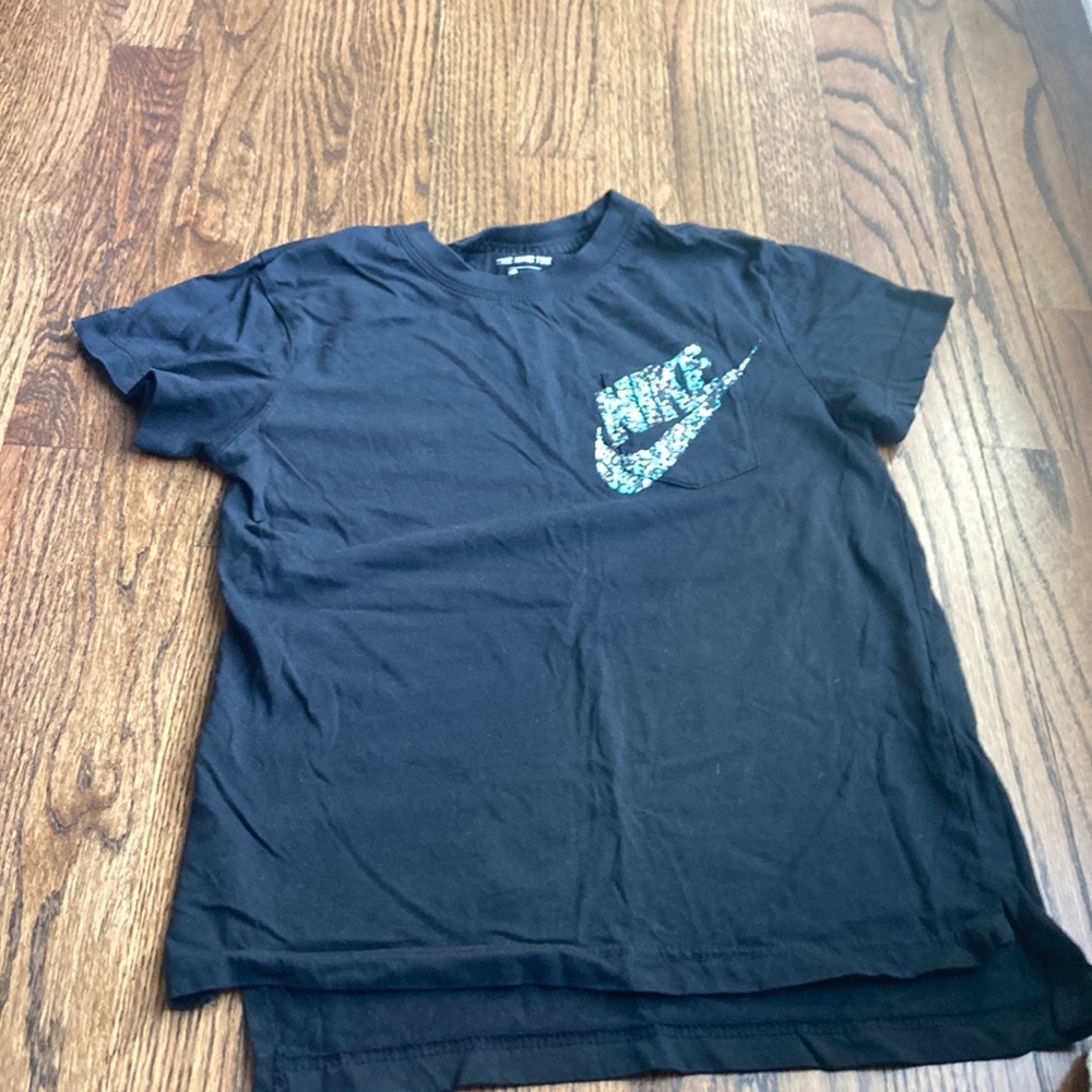 Black Nike pocketed shirt